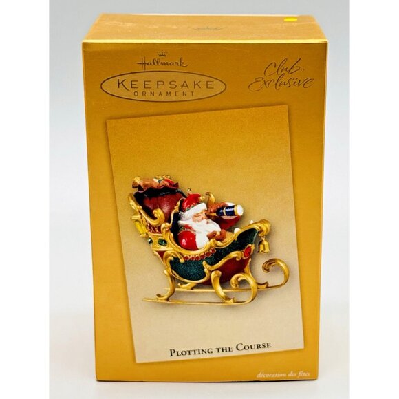 Hallmark Keepsake Club Exclusive Snow Day Magic Plotting the Course Lot of 2 - Picture 9 of 13